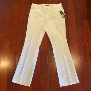 Lauren Ralph Lauren White Cotton Pants Size 8